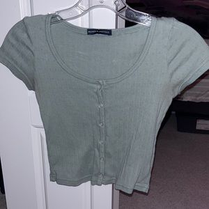 Brandy melville button top